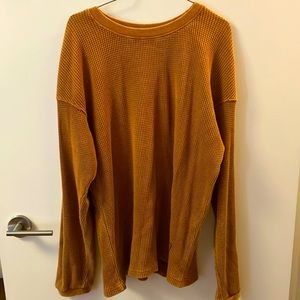 Urban Outfitters Men’s Oversized Long Sleeve Thermal Shirt